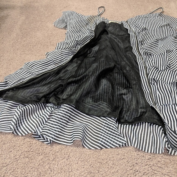 Lucy & Co Striped Zipper Dress - Picture 7 of 7
